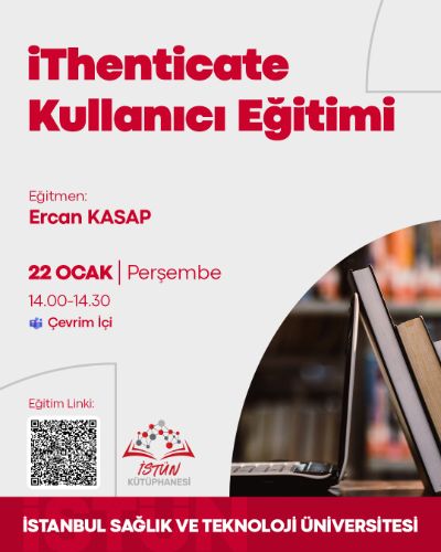 iThenticate Kullanıcı Eğitimi